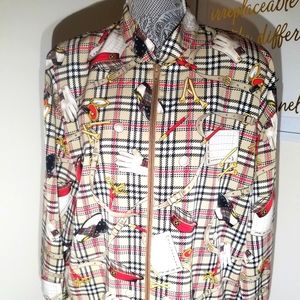 Ladies Golf Windbreaker Novelty Design by Popovitch Golf